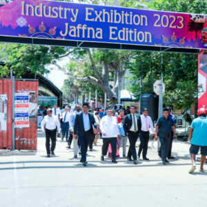 Industry 2023 Jaffna Edition උතුරු පළාත් කර්මාන්ත ප්‍රදර්ශනයෙහි අවසාන දිනය අභිමානවත්ව ඇරඹේ…