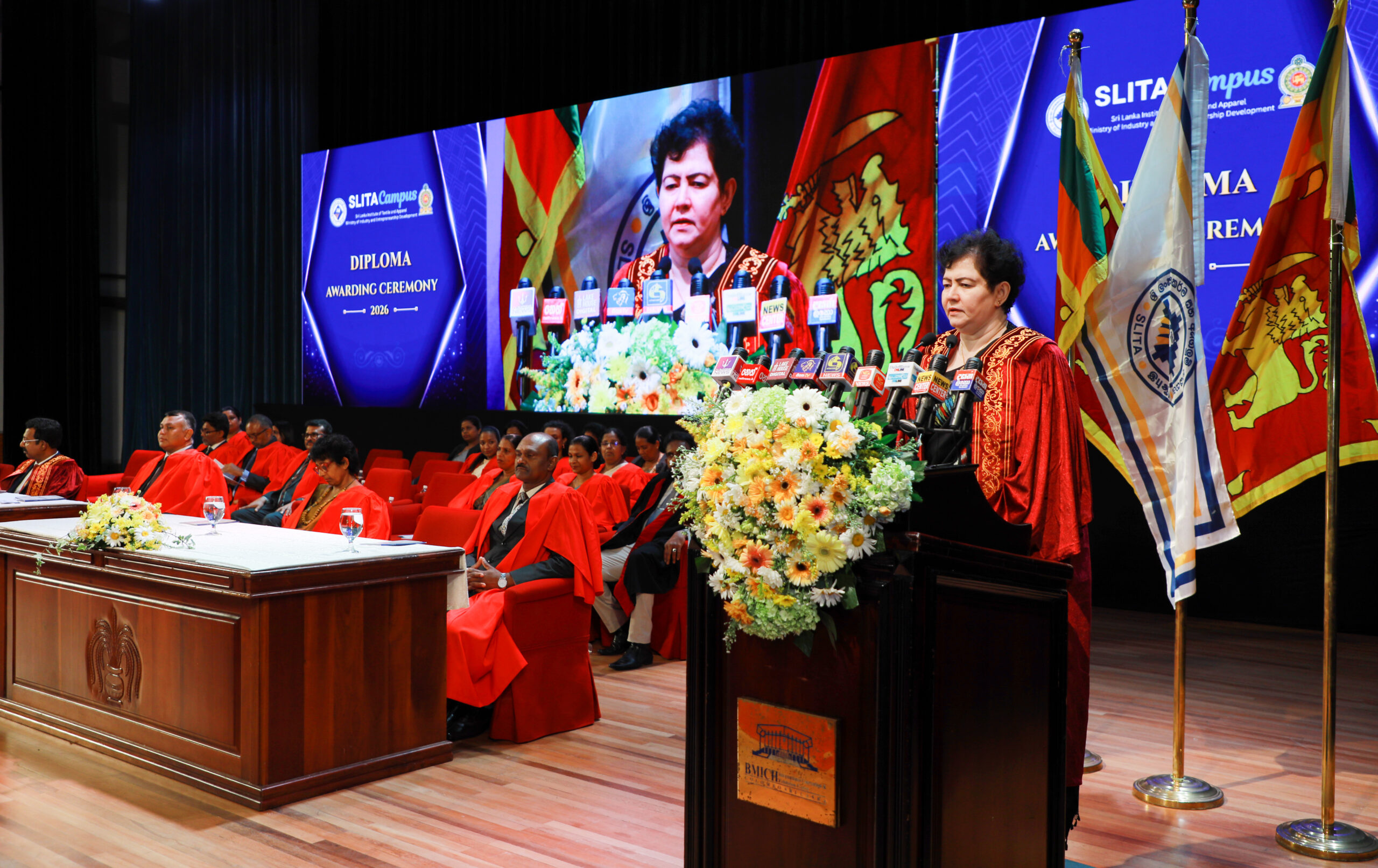 596 skilled diploma holders for the apparel sector from SLITA Campus